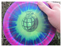 Custom Disc Golf Stencil